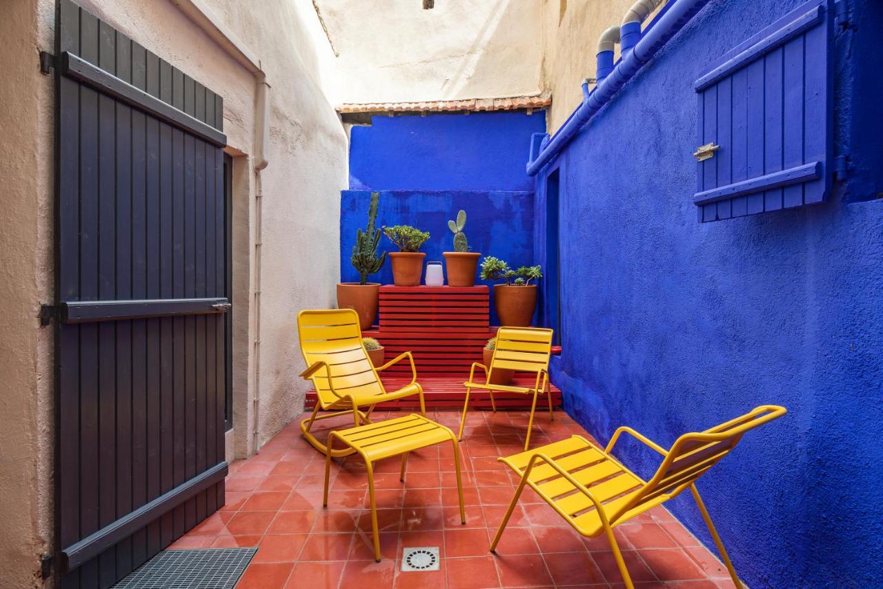 Appartement 5*, Climatise, Avec Terrasse Au Quartier Le Panier Marseille Luaran gambar