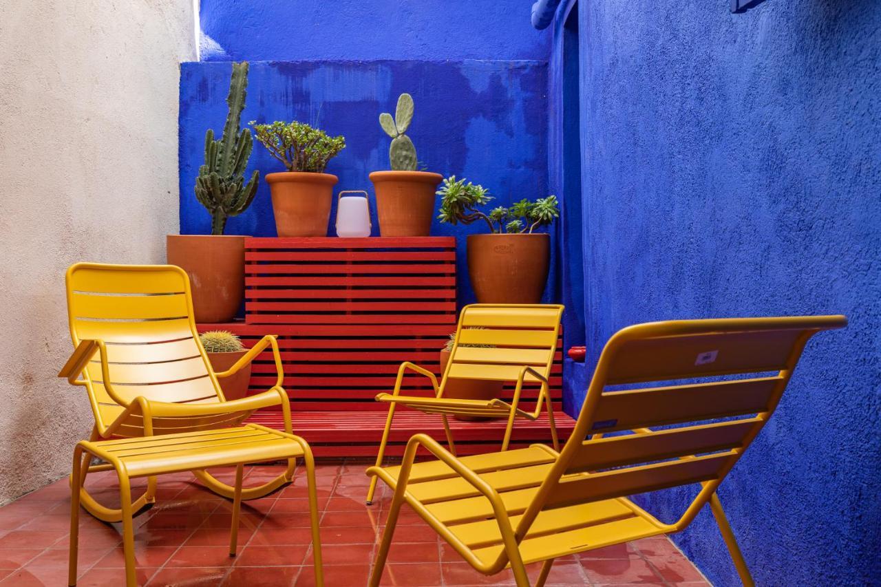 Appartement 5*, Climatise, Avec Terrasse Au Quartier Le Panier Marseille Luaran gambar