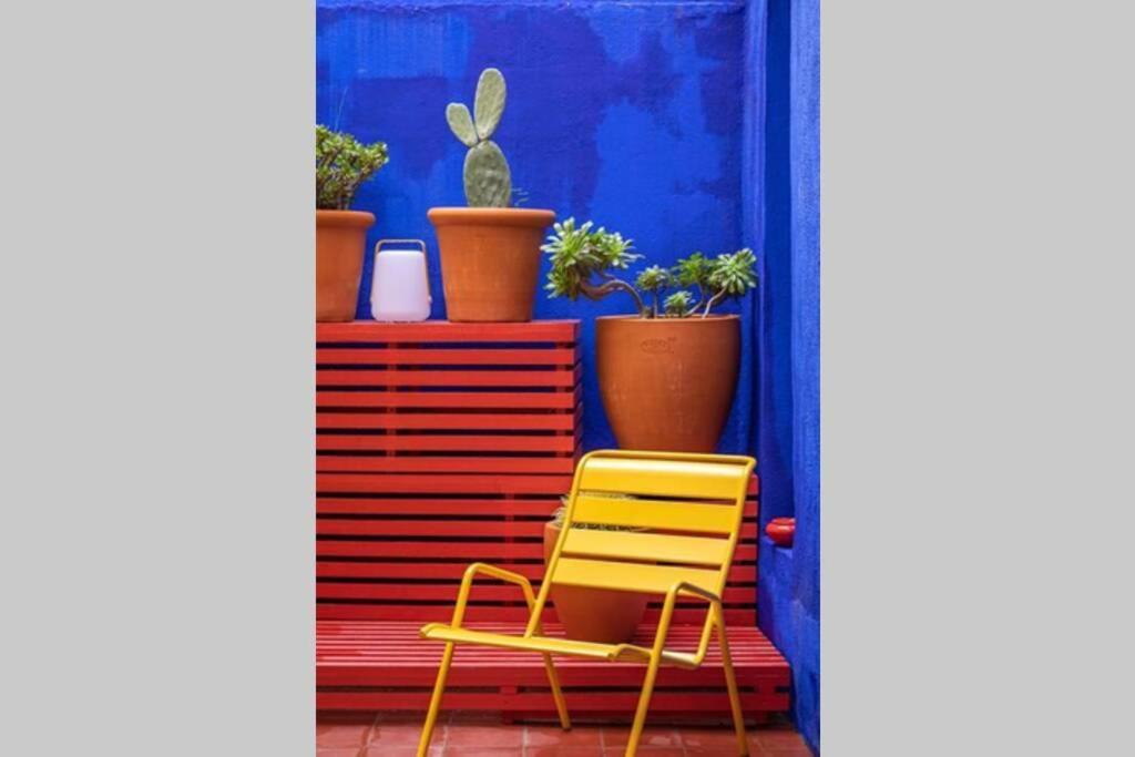 Appartement 5*, Climatise, Avec Terrasse Au Quartier Le Panier Marseille Luaran gambar