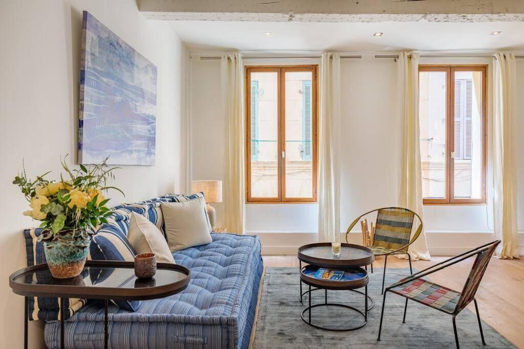 Appartement 5*, Climatise, Avec Terrasse Au Quartier Le Panier Marseille Luaran gambar