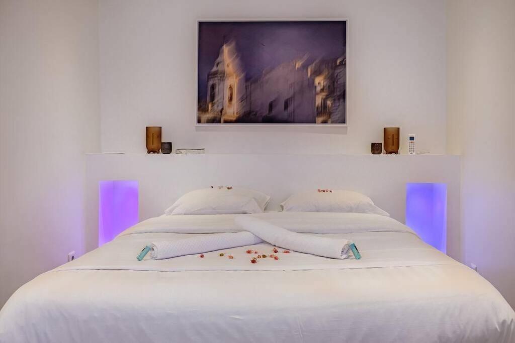 Appartement 5*, Climatise, Avec Terrasse Au Quartier Le Panier Marseille Luaran gambar